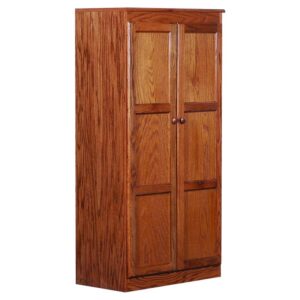 concepts in wood kt613a storage cabinet for office or pantry (oak)