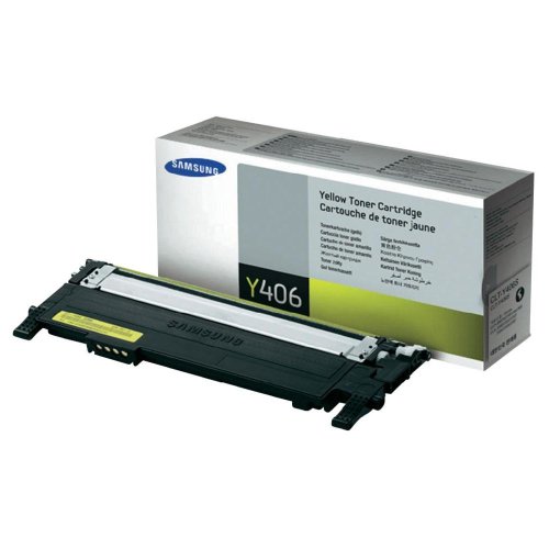 HP Samsung Electronics CLT-Y406S Toner, Yellow