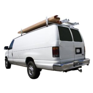 Bully CG-903 Van Roof Rack for Ladders and Lumber - Height and Width Adjustable/ 500 lb. Capacity