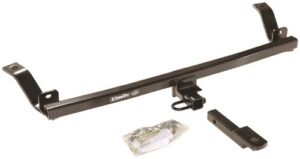 draw-tite 24876 class 1 trailer hitch, 1.25 inch receiver, black, compatible with 2012-2019 chevrolet sonic