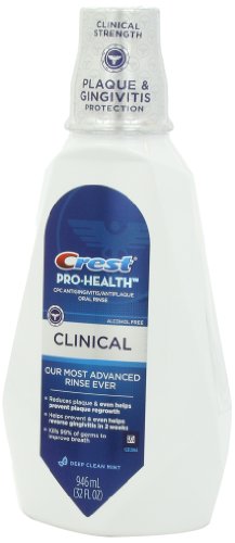 Crest Pro-Health Clinical Deep Clean Mint Rinse 32 Fl Oz