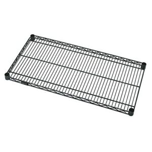 quantum storage systems 1860p extra wire shelf for 18' deep wire shelving unit, proform finish, 600 load capacity, 1' h x 60' w x 18' d