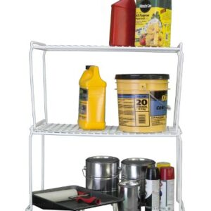 Grayline 44010, Long Heavy Duty Stacking Shelf, White