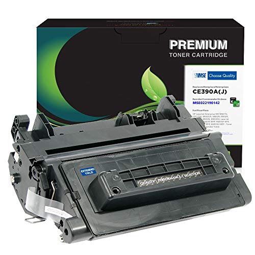 MSE Brand Remanufactured Toner Cartridge Replacement for HP CE390A | Black | Extended Yield