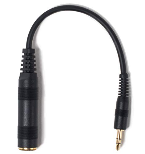 Sennheiser Genuine Adapter Cable Female 1/4" 6.3mm to Male 1/8" 3.5mm Plug for Headphones