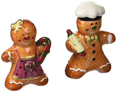 Cosmos Gifts 10518 Salt & Pepper Shaker, small, orange