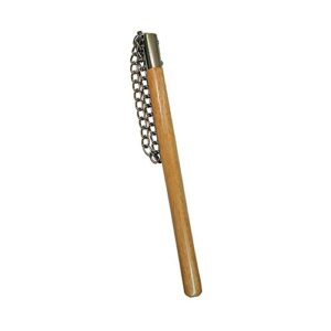 chain end twitch with wood handle