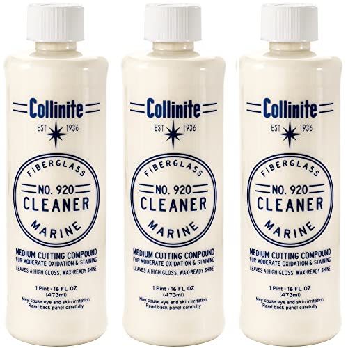 Collinite Fiberglass Marine Cleaner, 16 Fl Oz - 3 Pack