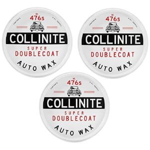 collinite no. 476s super doublecoat paste wax, 9 fl oz - 3 pack