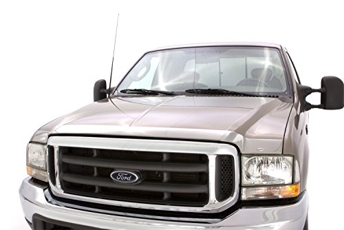 Auto Ventshade [AVS] Aeroskin Hood Protector | 1999 - 2007 Ford F-250/F - 350/F - 450 Super Duty, Low Profile/Flush - Chrome | 622067