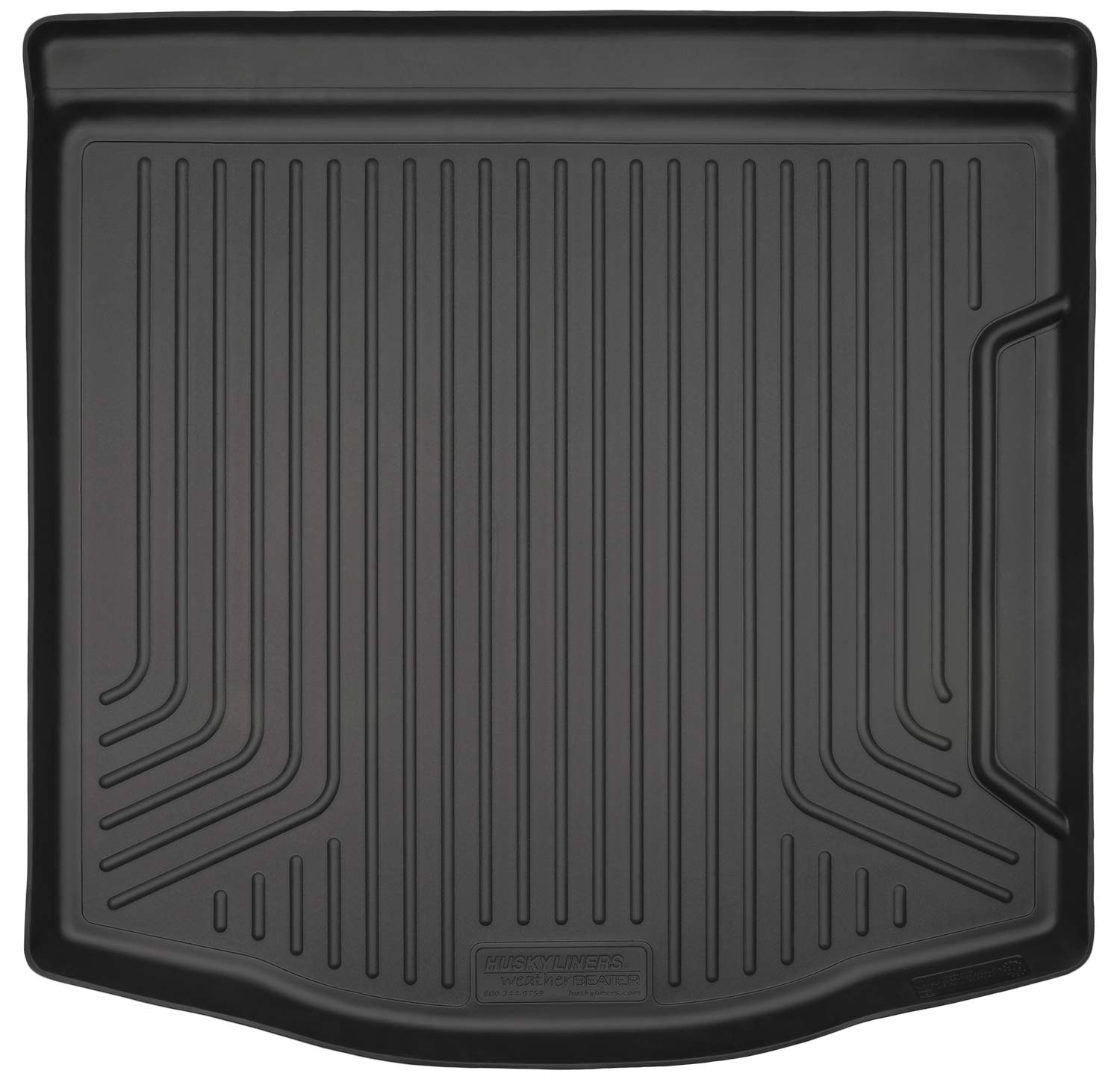 Husky Liners | Weatherbeater Series | Trunk Liner - Black | 43021 | Fits 2012-2018 Ford Focus S/SE/Titanium Sedan 1 Pcs