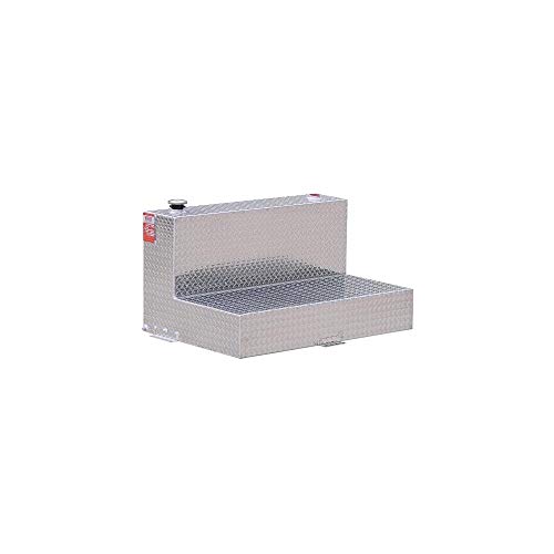 RDS 70388 L-Shaped Transfer Liquid Tank - 95 Gallon Capacity Silver