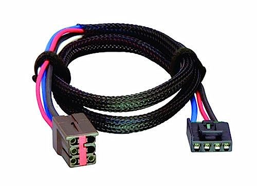 Tekonsha 3035 2-Plug Brake Control Wiring Adapter which fits several Ford, Land Rover, and Lincoln vehicles with OEM , Black