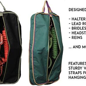 Derby Originals Padded 3 Layered Halter Bridle Carry Bags For Horse Tack- Keeps Tack Clean & Dry