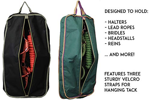 Derby Originals Padded 3 Layered Halter Bridle Carry Bags For Horse Tack- Keeps Tack Clean & Dry