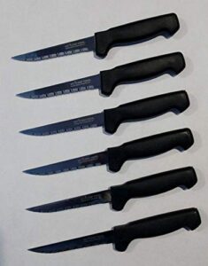 multi edge steak knife set of 6