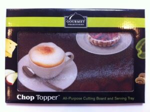 gourmet traditions chop topper all purpose cutting board serving tray