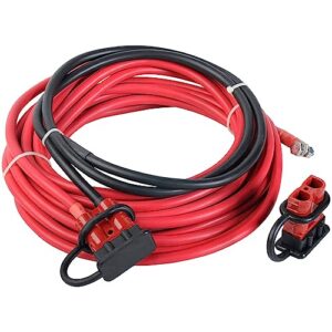 hampton prod keeper - 6 awg trailer wiring kit - 25’ and 6’ with quick connect for kt and ku winches