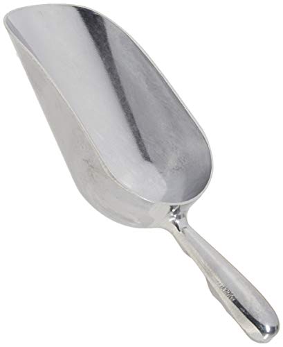 5 Ounce Bar Ice Scoop, Dry Bin Scoop, Dry Goods Scoop, Candy Scoop, Spice Scoop, Aluminum by Royal Industries, , Commercial Grade