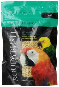 roudybush daily maintenance bird food, mini, 8-ounce