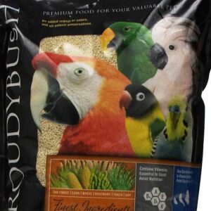 RoudyBush Low Fat Bird Food, Nibles, 10-Pound