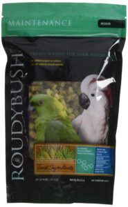 roudybush daily maintenance bird food, medium, 8-ounce