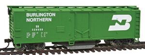 walthers trainline 40' plug-door track cleaning boxcar burlington northern 329808