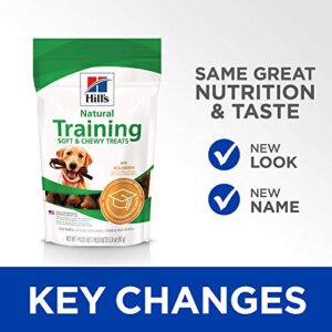 Hill's Natural Dog Treats Chicken Training Treats, Healthy Dog Snacks, 3 oz. Bag
