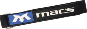 mac's tie downs 416007 black strap wrap