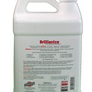 Brillianize 1-Gallon (3.8 l) and 40 SofKloth Polyester Polishing Cloths