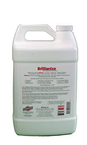 Brillianize 1-Gallon (3.8 l) and 40 SofKloth Polyester Polishing Cloths