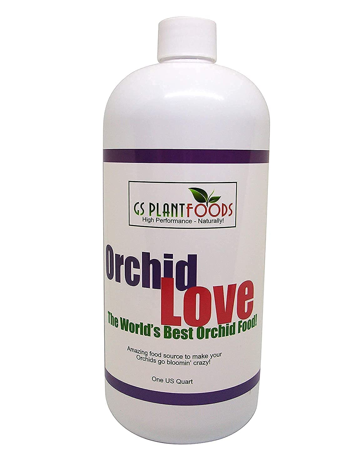 Orchid Love- The World's Greatest Orchid Food!(Net 32 fl oz. concentrate: yields 16 to 32 gallons)