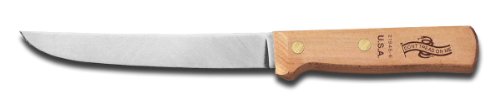 Dexter Russell 21945-6 Traditional (01255) Boning Knife, 6", wide, stiff, stain-free, high-carbon steel, beech handle‍​​‌‌​​‍​​‌‌‌‌​‍​‌​​‌​‍​​‌‌‌‌‍​​‌‌‌‌‍​​‌‌​​‍​​‌‌‌‌‍​​‌​‌‌‍​​​‌‌‌‍​​‌‌​​‍​​‌​‌