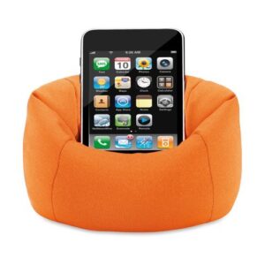 ebuygb bean bag sofa pouch case for iphone/ipod/samsung smartphone, orange