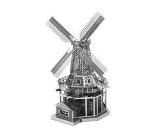 metal earth windmill 3d metal model kit fascinations