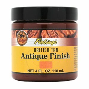 fiebings 4 oz46; antique finish - british tan