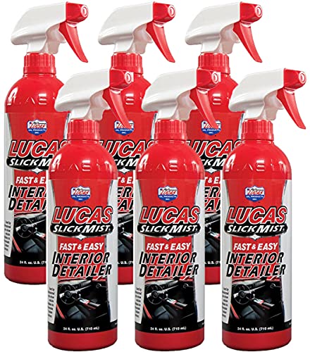 Lucas Oil 10514 Slick Mist Interior Detailer - 24 Ounce (Pack of 6)