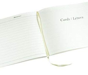 in Loving Memory Funeral Guest Book - Informal Lined Inner Page Format - Presentation Boxed - Black - Size: 10.5" x 7.6"