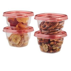 rubbermaid - mini food storage containers, (0.5 cup), (6 pack)