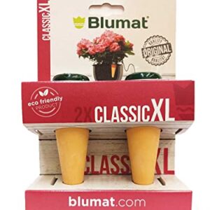 Blumat XL Classic Plant Watering Stakes | for Everyday Home or Vacation Use | Indoor or Outdoor Water Spikes for Plants | Automatic Drip Irrigation (2 Pack XL)