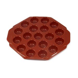 ez-melter ceramic microwave, oven and grill safe cheese provoletera & serving platter