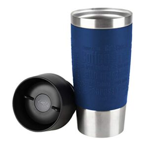 Emsa Vacuum mug"Travel Mug" 12.2 fl .oz. in blue, Blue