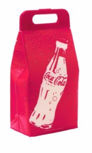lifoam 28296 coca-cola koolit bag, holds 12 each of 12 ounce cans