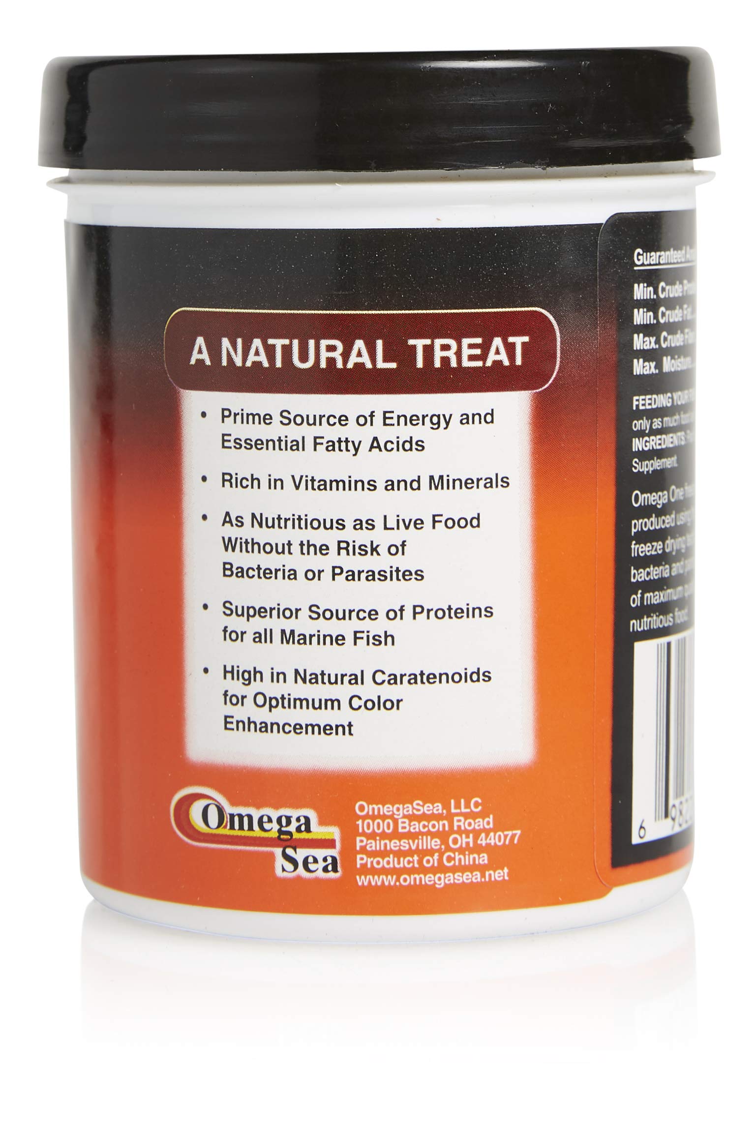 Omega One Freeze Dried Plankton, 0.85 oz x1