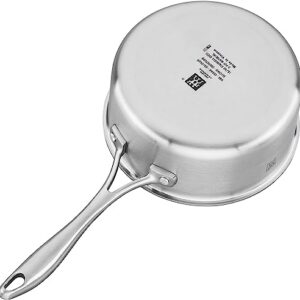 ZWILLING Spirit Ceramic Nonstick Saucepan, 2-qt, Stainless Steel