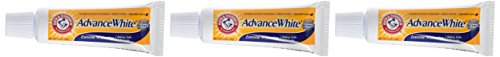 Arm & Hammer Advance White Toothpaste - 0.9 Ounce (Pack of 3)