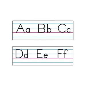 Trend Basic Alphabet Bulletin Board Set, Multicolor