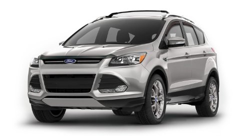 Auto Ventshade [AVS] Bugflector II / Hood Shield | 2013 - 2016 Ford Escape, High Profile - Smoke, 1 pc. | 25421