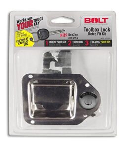 bolt 7022697 tool box latch retrofit kit for gm model vehicles