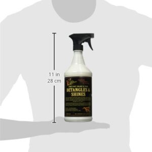 E3 Elite Grooming Products Detangles and Shines for Pets, 32 oz.